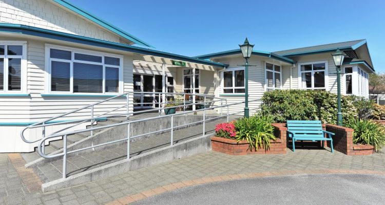 Aged Care Entrance to Granger House Lifecare Rest Home