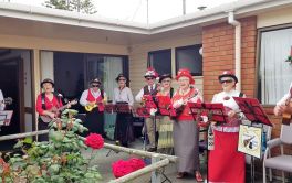 Aged Care Christmas Entertainment at Cook St