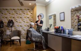 Aged Care Evelyn Page Hairdresser