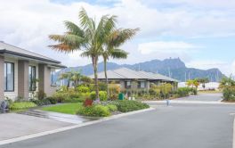 Retirement Village View of Mount Manaia from the Village