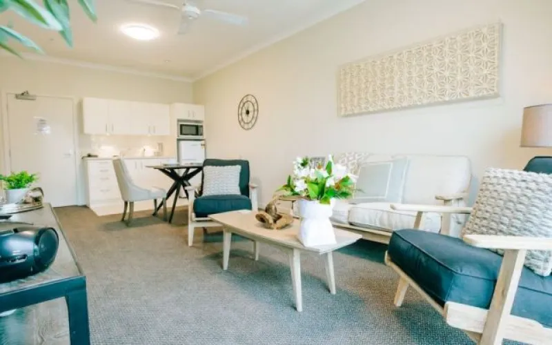 Inside apartment