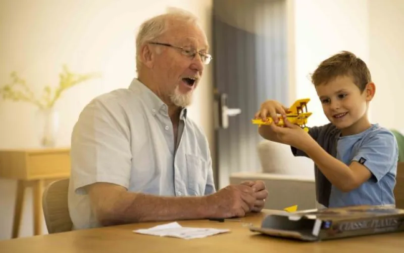 Grandad and Grandson